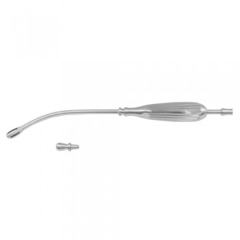 DeBakey Suction Tube Stainless Steel, 27.5 cm - 10 3/4" Diameter 9.0 mm